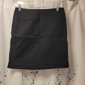 LOFT Elegant Black Pencil Skirt